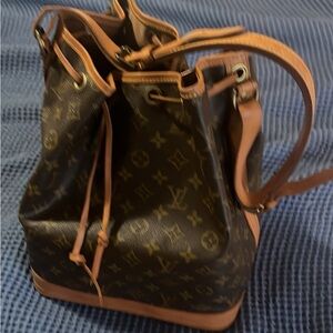 Louis Vuitton Monogram Canvas Noé Drawstring Bucket Bag - Brown